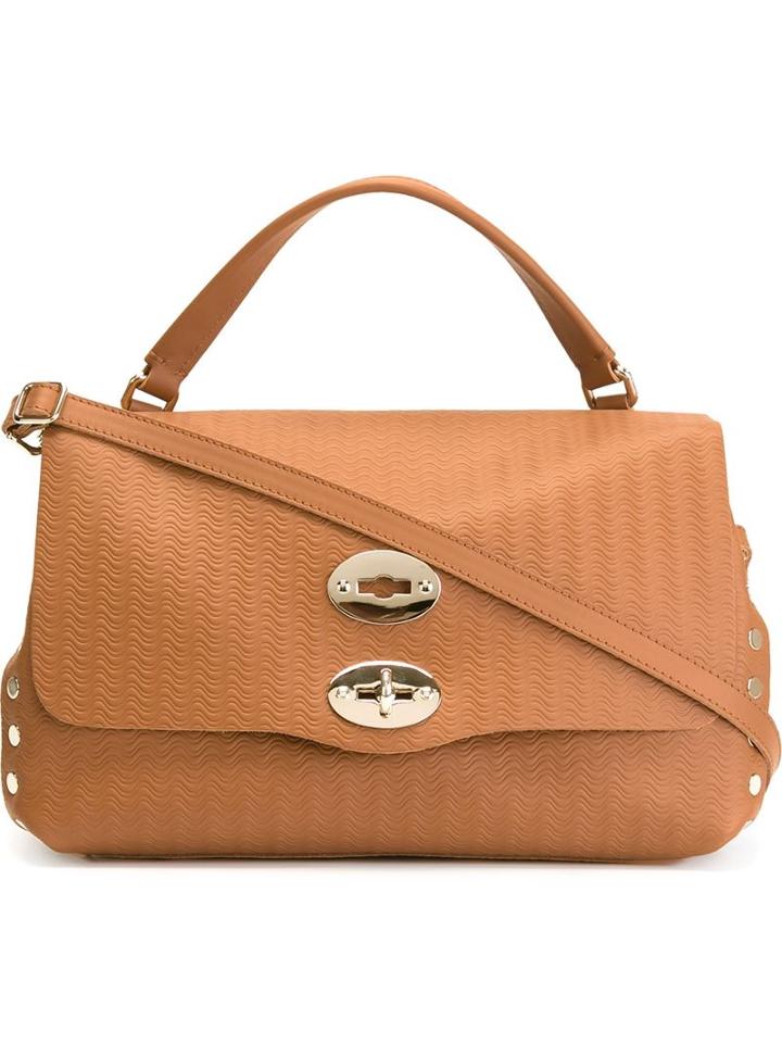 Zanellato Small 'postina' Satchel, Women's, Nude/neutrals, Leather