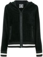 Chanel Pre-owned Sports-line Hooded Sweatshirt - Black