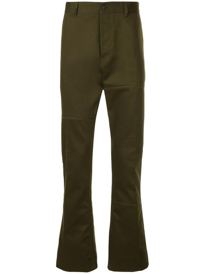 Lanvin Straight-leg Trousers - Green