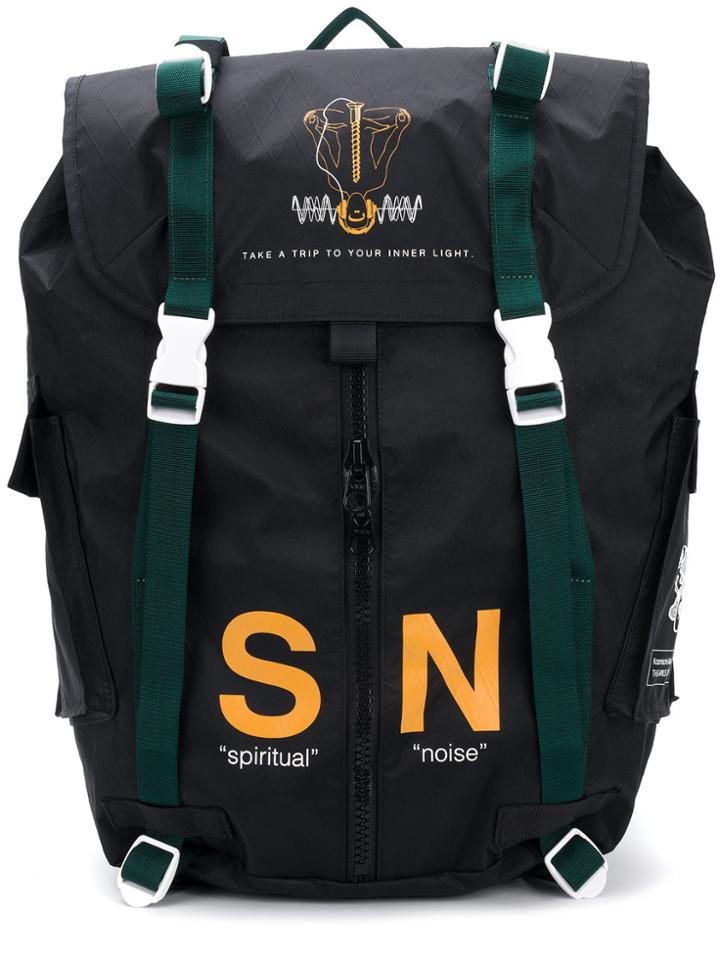 Undercover Printed Backpack - Black