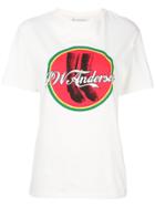 Jw Anderson Cola Boots T-shirt - White