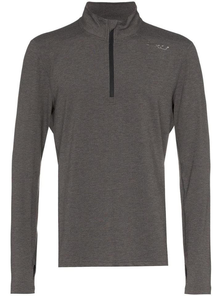 2xu Grey Heat Long Sleeve Top