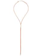 Brunello Cucinelli Rope Tie Necklace - Neutrals