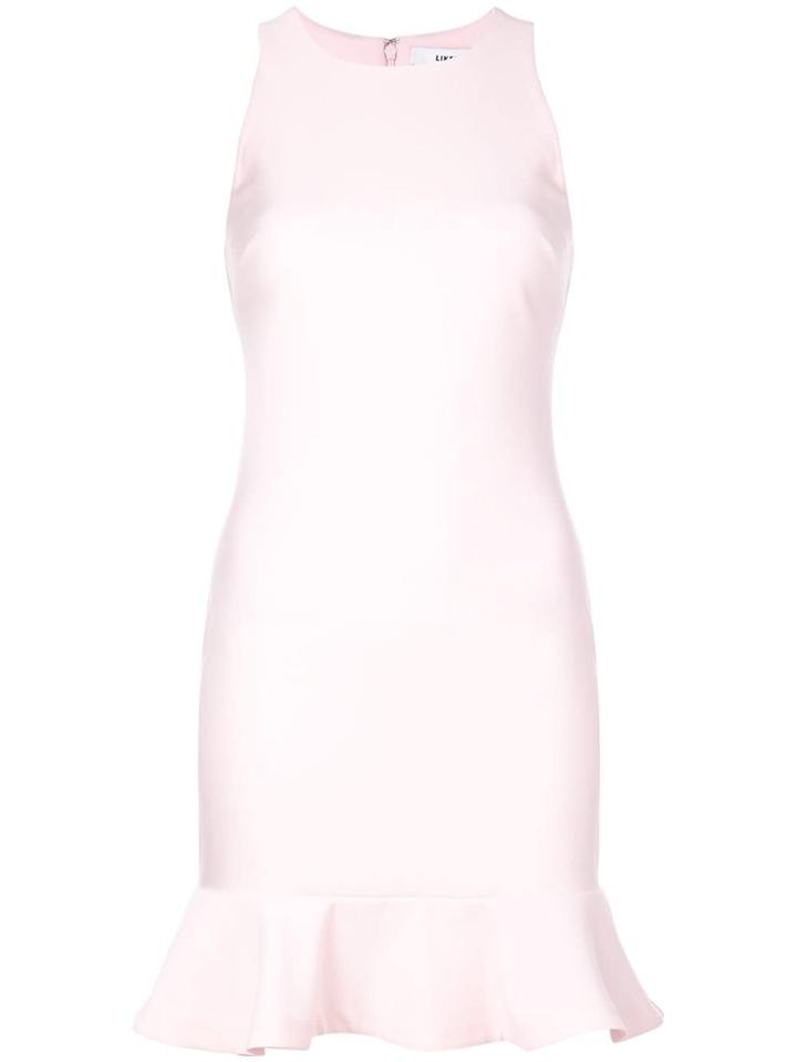 Likely Peplum Hem Mini Dress - Pink