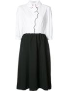 Vivetta Bicolour Dress, Women's, Size: 42, Black, Polyester/spandex/elastane/viscose/cotton