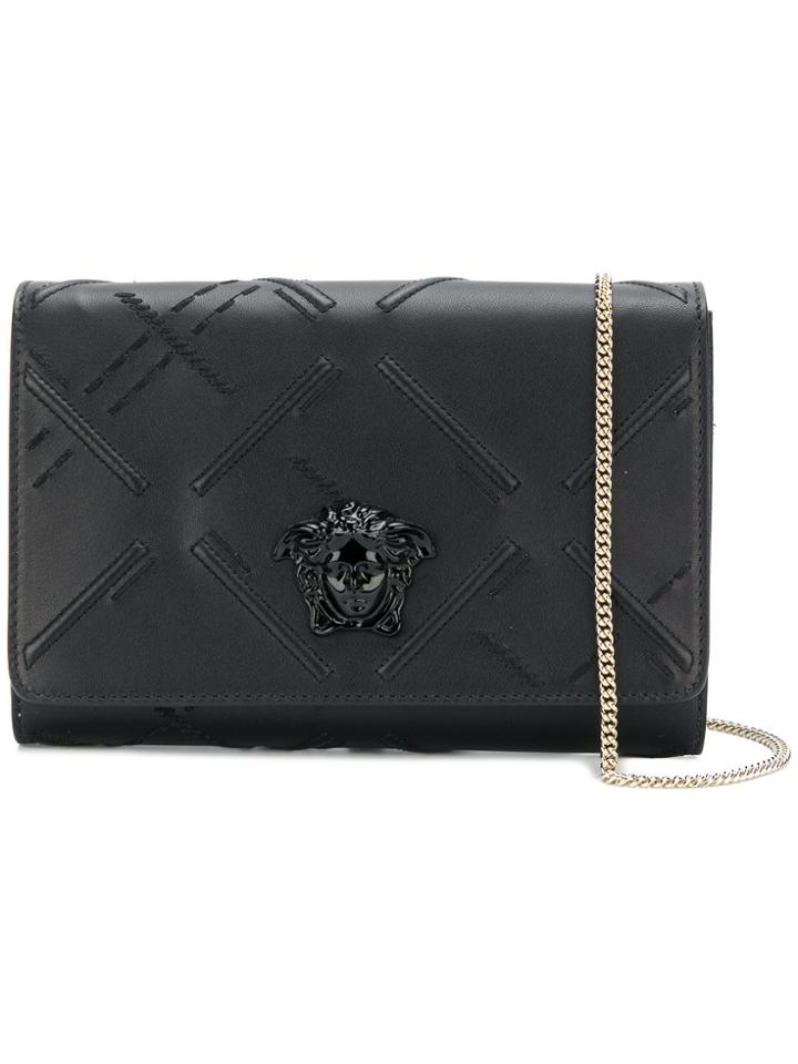 Versace Medusa Crossbody Bag - Blue