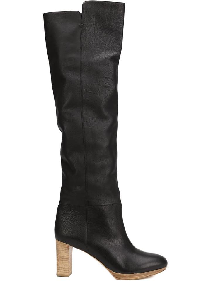 Maiyet Reese Knee High Boots, Women's, Size: 37.5, Black, Calf Leather/leather