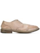 Marsèll Distressed Brogues - Nude & Neutrals