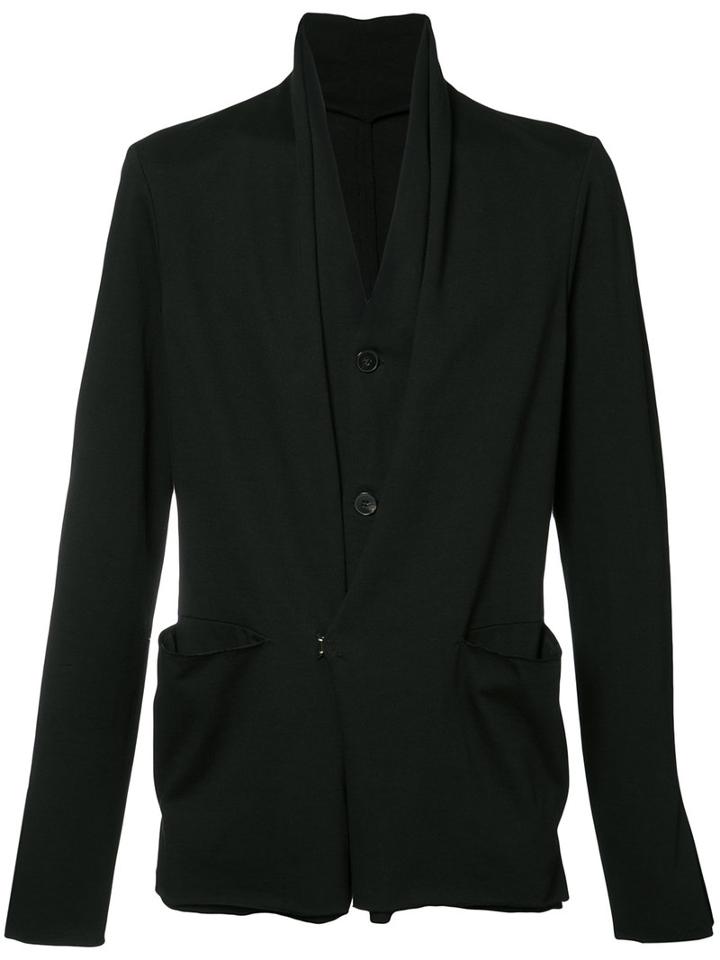 Ma+ Outer Pocket Layered Jacket, Men's, Size: 50, Black, Cotton