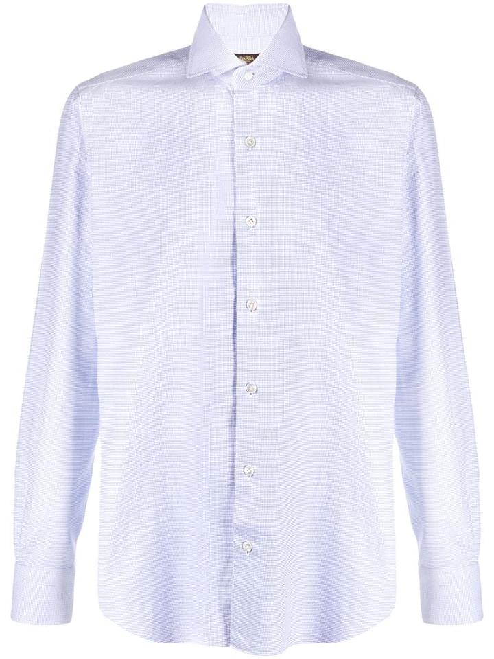 Barba Button Up Shirt - White