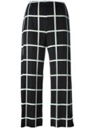 Pleats Please By Issey Miyake Checked Pleated Culottes