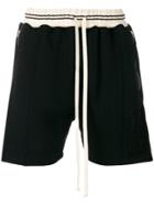 Represent Jersey Track Shorts - Black