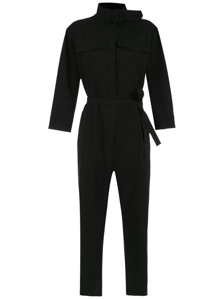 Egrey Long Sleeved Jumpsuit - Black