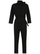 Egrey Long Sleeved Jumpsuit - Black