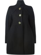 Victoria Beckham Flared Buttoned Coat