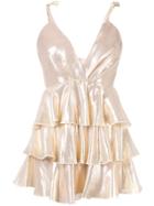Alice Mccall Astral Plane Tiered Dress - Gold