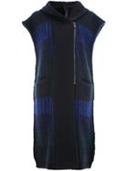 Ilaria Nistri Hooded Knit Gilet - Black