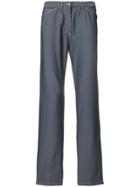 Versace Vintage Stitching Details Trousers - Grey