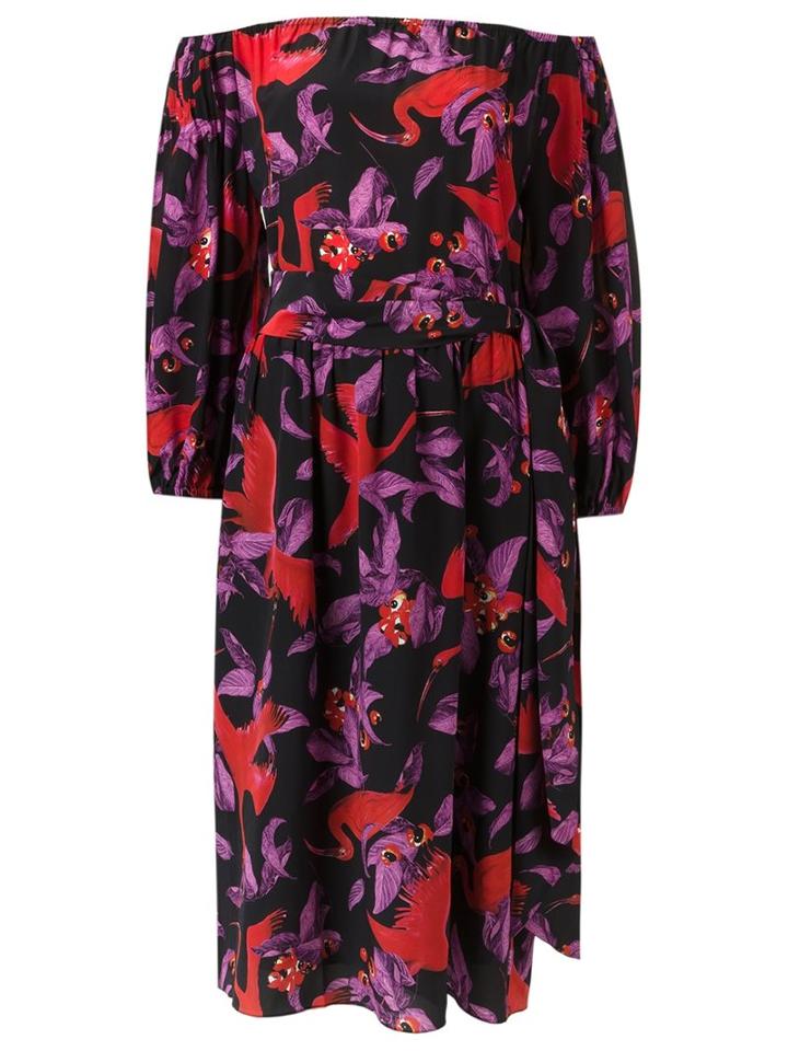 Isolda Silk Midi Dress