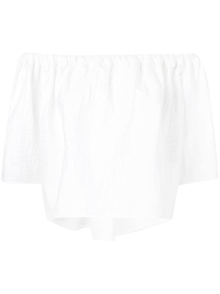 Federica Tosi Off-shoulder Blouse - White