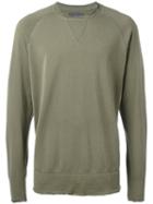 Laneus Crew Neck Sweatshirt, Men's, Size: Xl, Green, Cotton