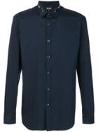 Just Cavalli Embroidered Collar Shirt - Blue