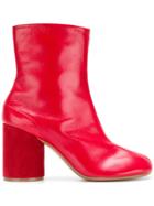 Maison Margiela Block-heel Boots - Red