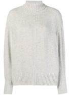 Isabel Marant Oversized Roll-neck Sweater - Neutrals