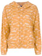 Andrea Marques Printed Hoodie - Orange