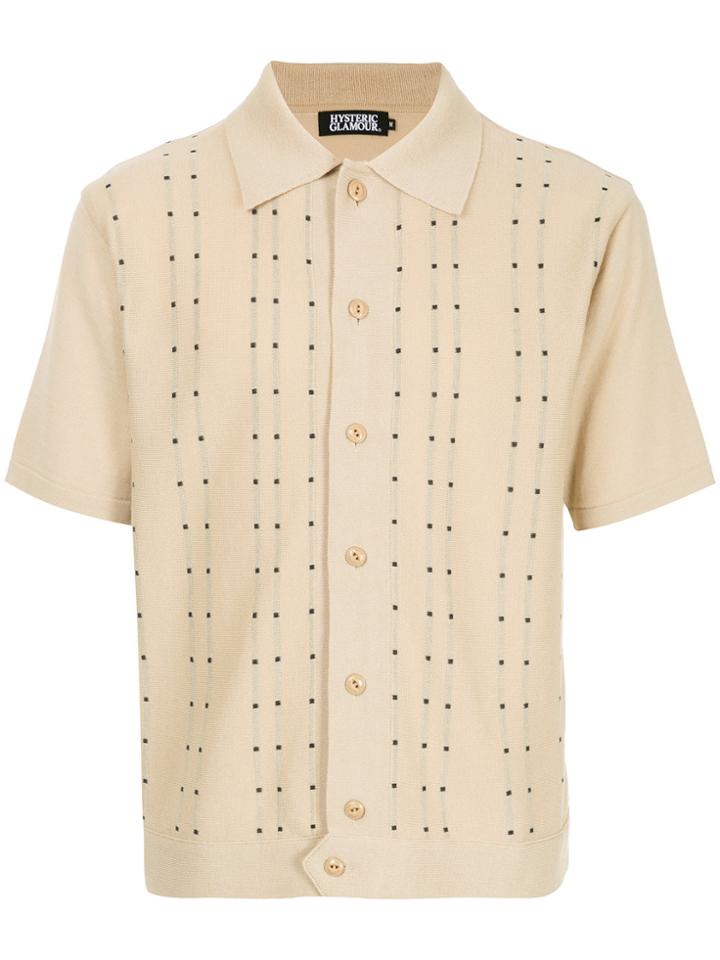 Hysteric Glamour Short-sleeve Polo Cardigan - Brown