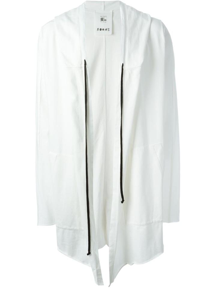 Lost & Found Rooms Asymmetric Raw-edge Jacket