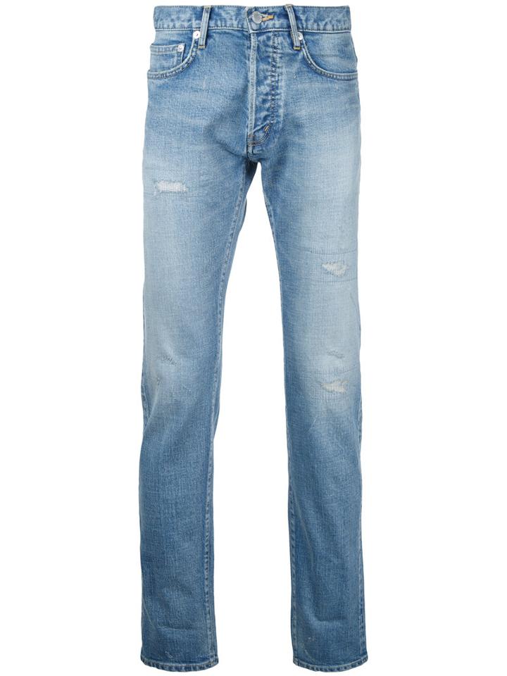 Mackintosh - Distressed Jeans - Men - Cotton/polyurethane - 29, Blue, Cotton/polyurethane