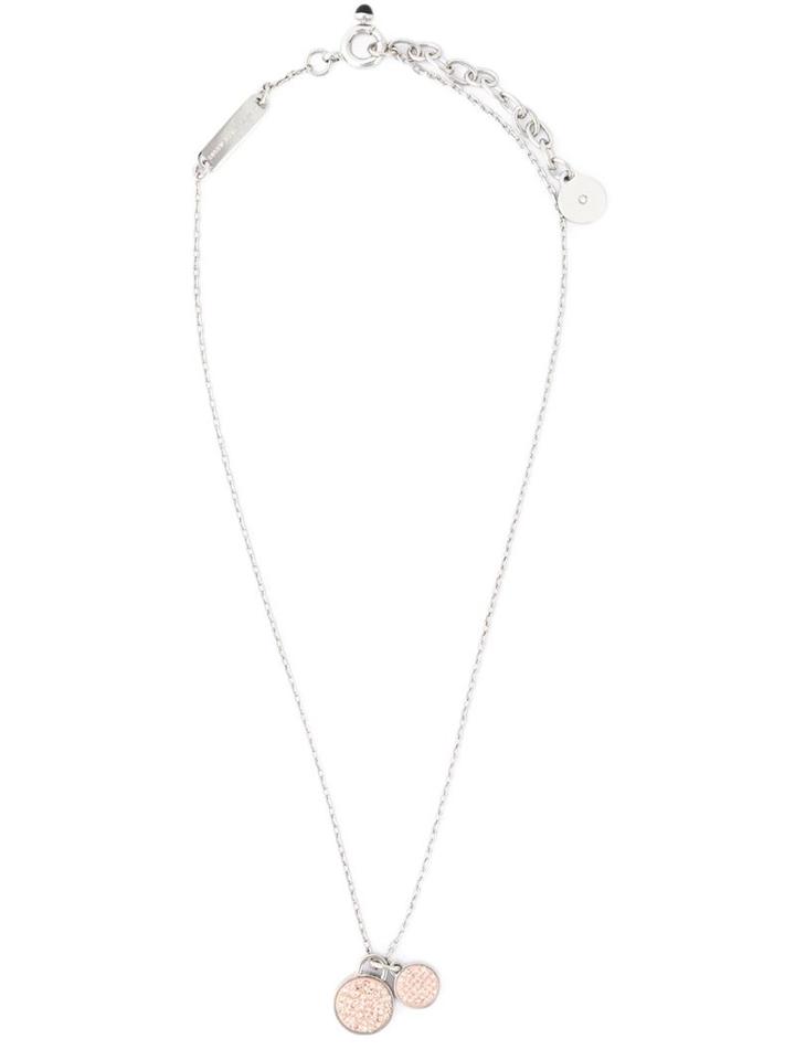 Marc By Marc Jacobs Double Pendant Necklace