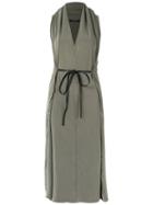 Uma Raquel Davidowicz - Midi Dress - Women - Polyester/spandex/elastane/viscose - Pp, Green, Polyester/spandex/elastane/viscose