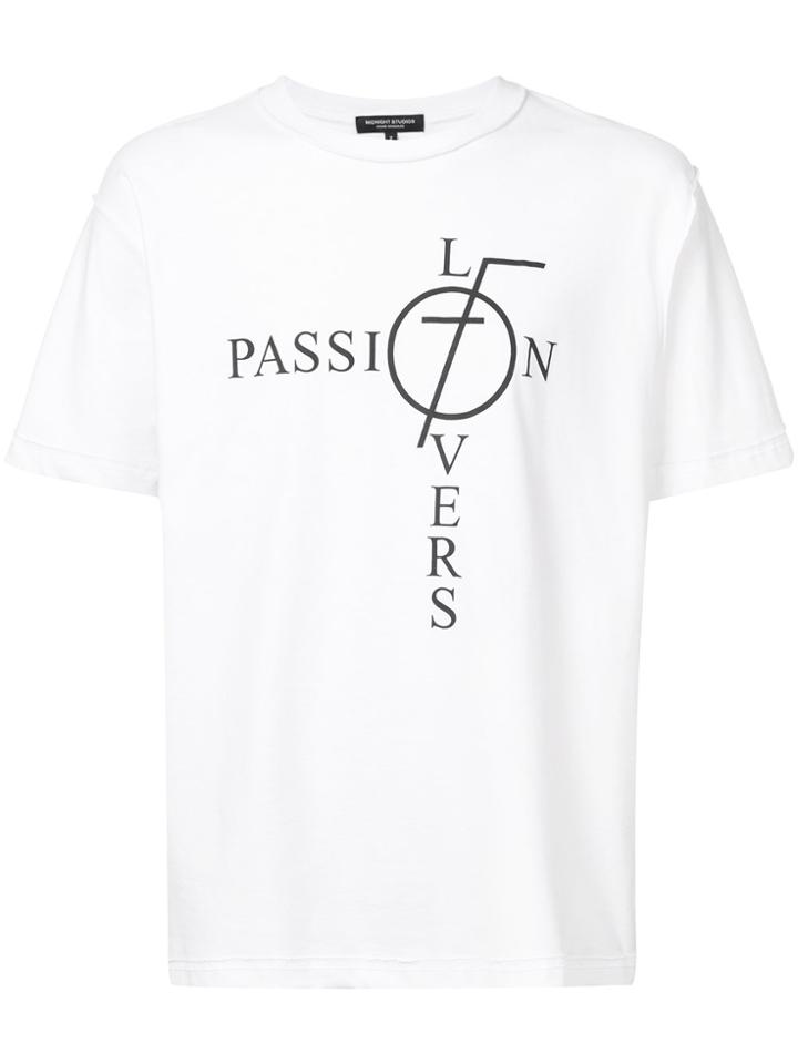 Midnight Studios Passion Of Lovers T-shirt - White