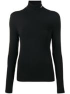 Calvin Klein 205w39nyc Roll-neck Fitted Sweater - Black