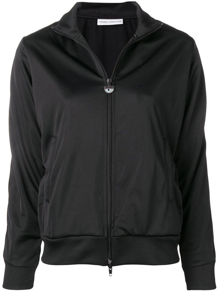 Chiara Ferragni Zipped Up Jacket - Black