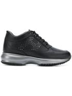 Hogan Mid-top Sneakers - Black