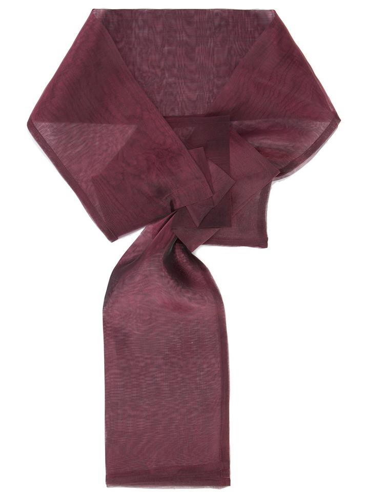 Issey Miyake Sheer Origami Shawl, Women's, Red, Polyester
