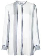 The Row Stola Shirt, Women's, Size: Medium, White, Silk