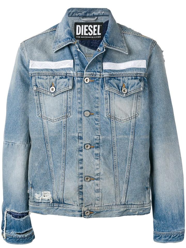 Diesel Nhill-tm Denim Jacket - Blue
