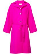 Courrèges Oversized Trench Coat - Pink