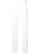 Msgm Slim Fit Trousers - White