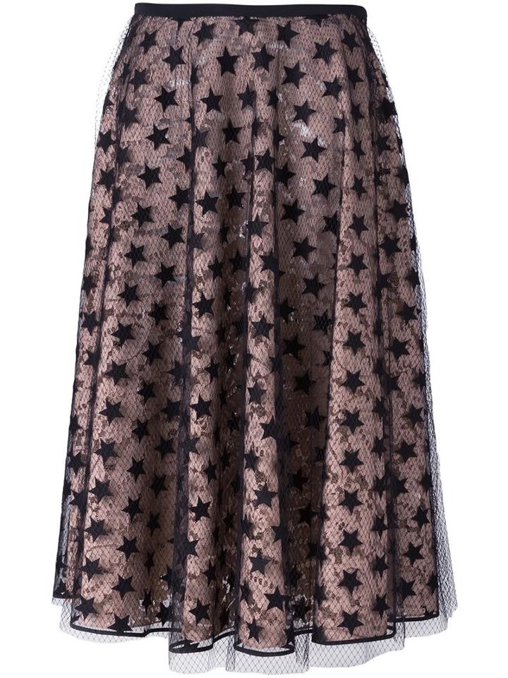 No21 'layered Star And Lace' Skirt