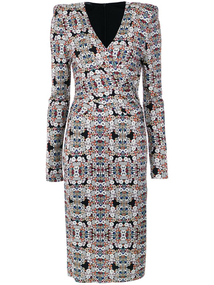 Tufi Duek Printed Midi Dress - Multicolour