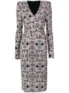 Tufi Duek Printed Midi Dress - Multicolour