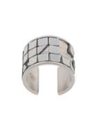 Mm6 Maison Margiela Deconstructed Band Ring - Metallic