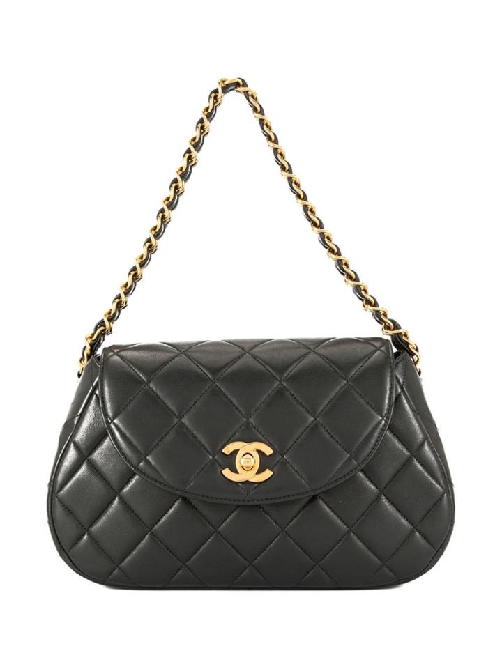 Chanel Pre-owned Turn-lock Handbag - Black