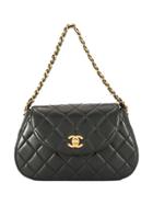 Chanel Pre-owned Turn-lock Handbag - Black