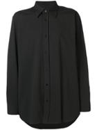 Raf Simons Joy Division Embroidered Shirt - Black
